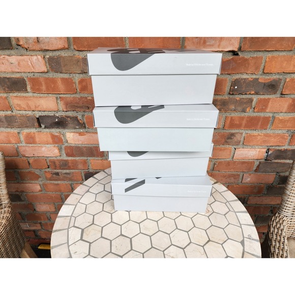 SHOE BOX ONLY New Balance Made in USA Grey White Sz 10-11.5 990 Series BOX Empty - Picture 6 of 6